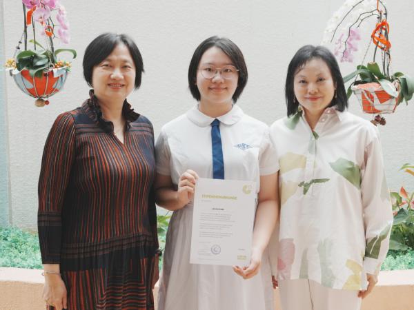 S.6 Yoki Lai Makes History as First PASCH Student in HK to Achieve B2 in HKDSE German; Secures Goethe Scholarship and Direct Admission to HKU
